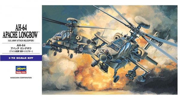 Hasegawa E6-00536 Ah-64 Apache Long 1/72