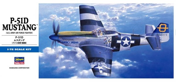 Hasegawa D25 P-51D Mustang 1/72