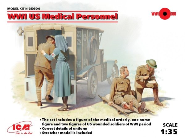 ICM 35694 WWI US Medical Personnel