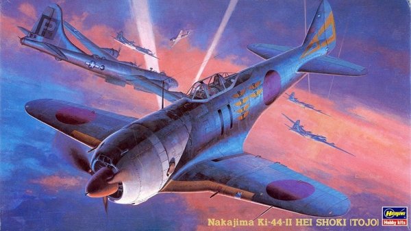 Hasegawa JT-36-09136 Nakajima Ki-44-II Hei Shoki (Tojo) 1/48