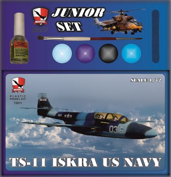 Big Model JS72011 TS-11 Iskra US Navy - zestaw 1/72