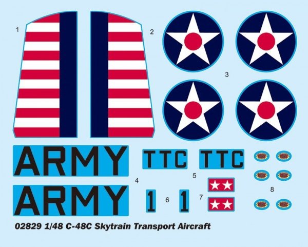 Trumpeter 02829 C-48C Skytrain