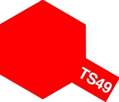 Tamiya 85049 TS-49 Bright Red 100ml spray