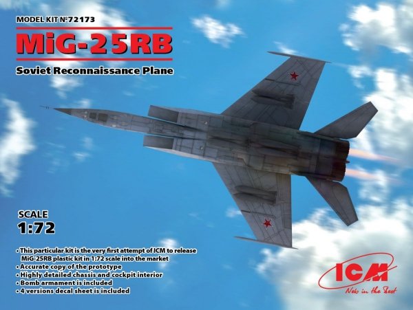 ICM 72173 Mig-25 RB