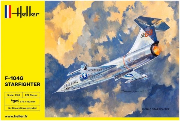 Heller 30520 F-104G Starfighter