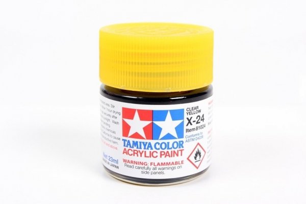 Tamiya 81024 X-24 Clear Yellow 23ml