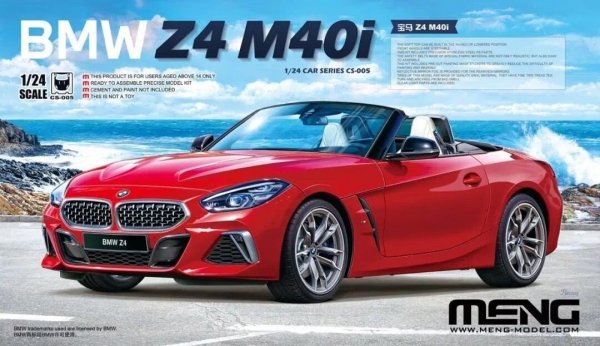 Meng CS-005 BMW Z4 M40i 1/24