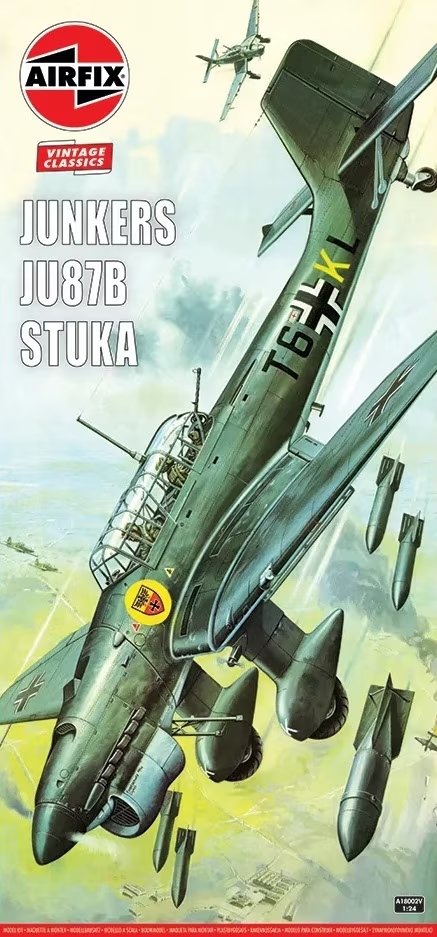 Airfix 18002V Junkers 87 B Stuka 1/24