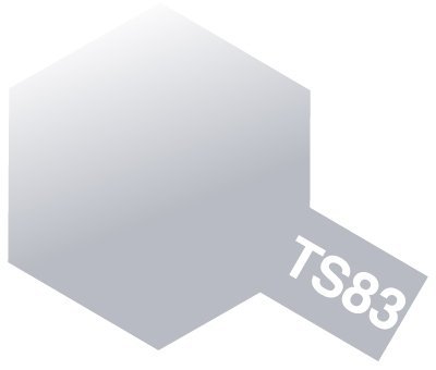 Tamiya 85083 TS-83 Metallic Silver 100ml spray