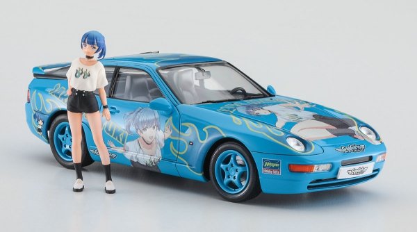 Hasegawa SP615-52415 Porsche 968 &quot;Sara Mayuki&quot; w/ Figure 1/24