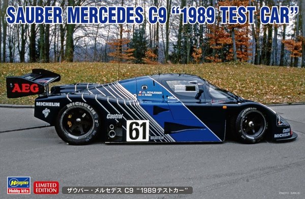 Hasegawa 20626 Sauber Mercedes C9 '1989 Test Car' 1/24