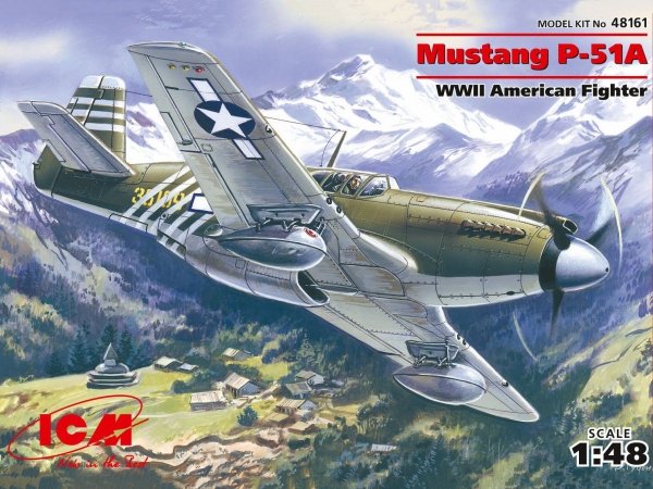 ICM 48161 North American P-51A 1/48