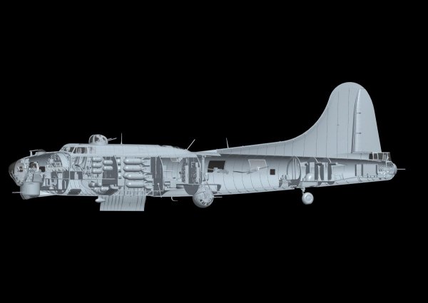 HK Models 01E030 1/32 B-17G Flying Fortress Late Production