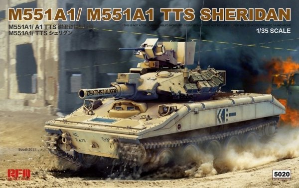 RFM-5020 M551A1/A1TTS Sheridan