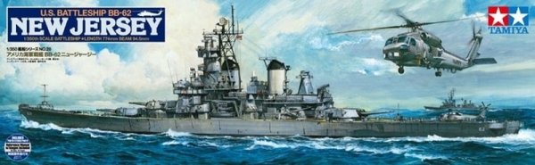 Tamiya 78028 1/350 New Jersey (w/Detail)