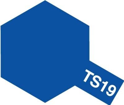 Tamiya 85019 TS-19 Metallic Blue 100ml spray