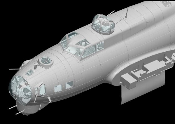 HK Models 01E030 1/32 B-17G Flying Fortress Late Production