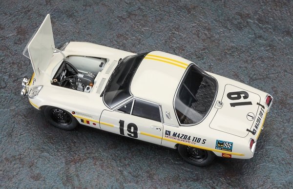 Hasegawa CH50-51050 Mazda Cosmo Sport &quot;1968 Marathon De La Route Super Detail&quot; 1/24