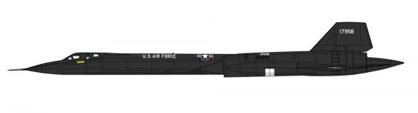 Hasegawa 02425 SR-71 Blackbird (A Version) 'Absolute World Speed Record' 1/72