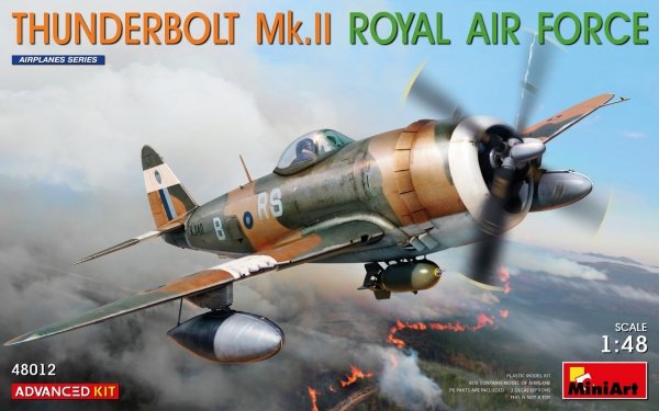Mini Art 48012 Thunderbolt Mk.II Royal Air Force 1/48
