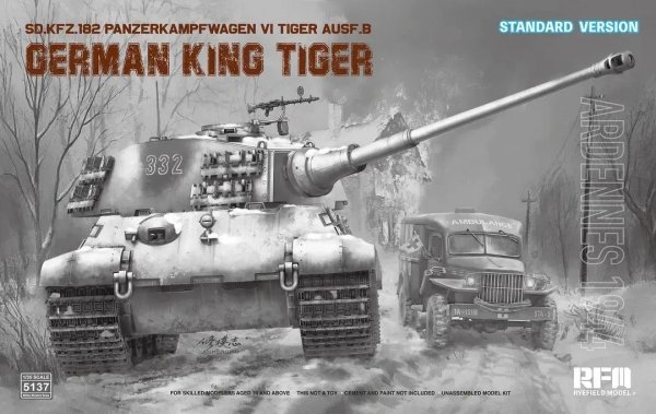 RFM 5137 German King Tiger Pz.Kpfw. VI Ausf. B Standard Version 1/35