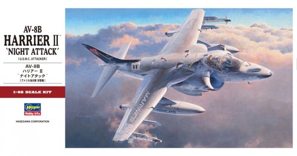 Hasegawa PT34-07234 AV-8B Harrier II 'Night Attack' 1/48