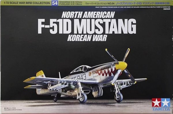 Tamiya 60754 North American F-51D Mustang
