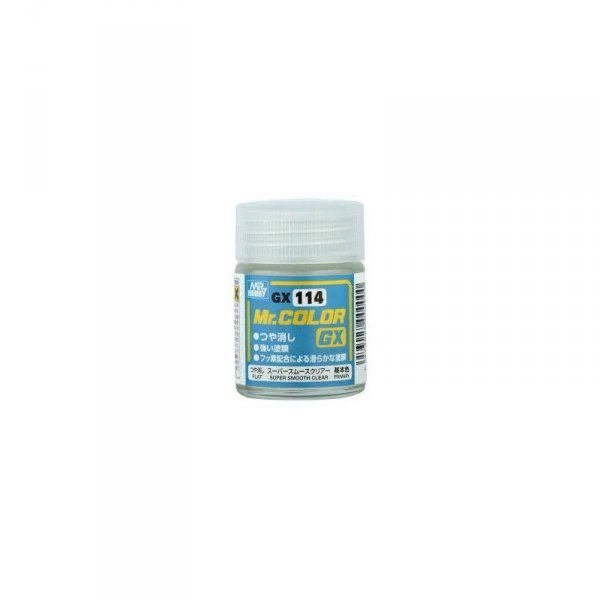 Mr.Color GX-114 Super Smooth Clear Flat (18 ml)