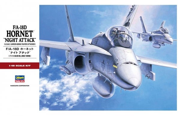 Hasegawa PT3-07203 F-18D Hornet Night Attack 1/48