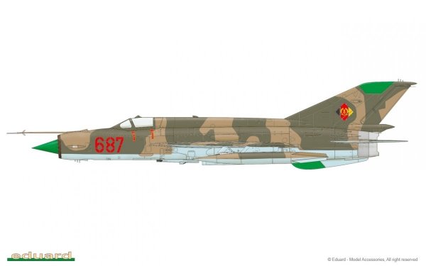 Eduard 8231 Mig-21Mf  Profipack