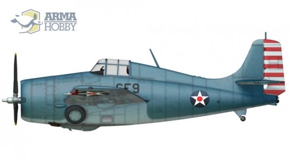 Arma Hobby 70047 F4F-4 Wildcat - Expert Set 1/72