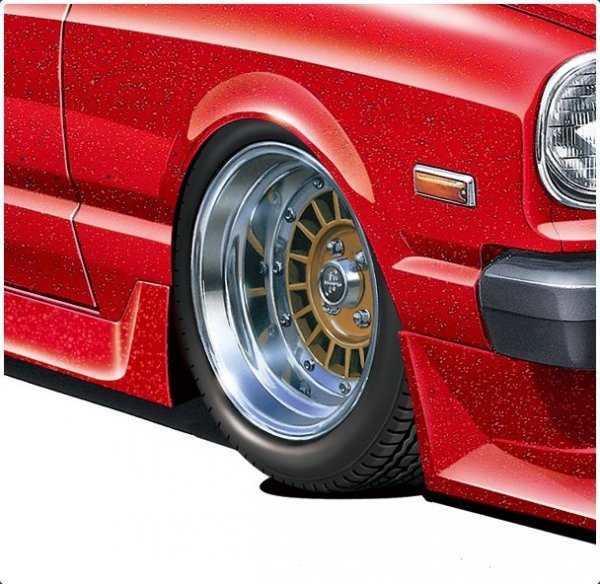 Aoshima 05374 1/24 TP#24 Focus Racing 14inch