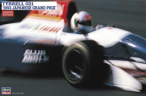 Hasegawa 20738 Tyrrell 021 '1993 Japanese Grand Prix' 1/24