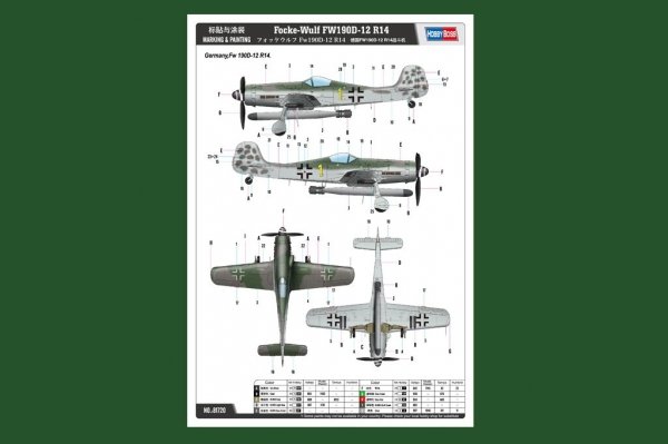 Hobby Boss 81720 Fw 190D-12 R14 1/48