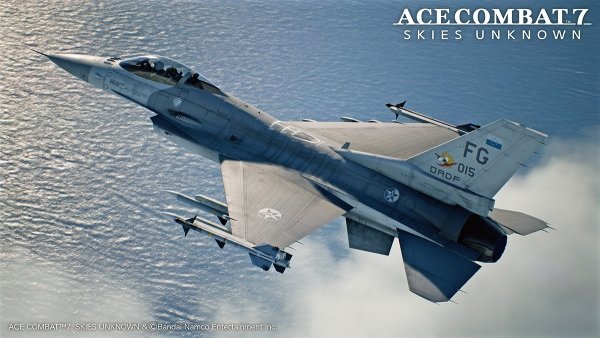 Hasegawa SP610-52410 Ace Combat 7 Skies Unknown F-16 Fighting Falcon (C Version) &quot;Mage&quot; 1/72