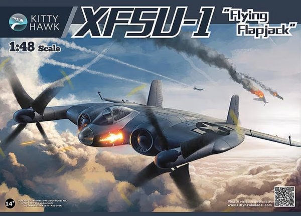 Kitty Hawk/Zimi Model 80135 XF5U-1 Flying Pancakes 1/48