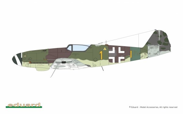 Eduard 82166 Bf 109 K-4 ProfiPack Edition 1/48