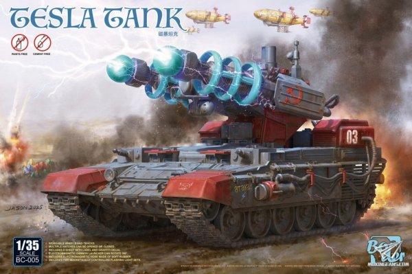 Border Model BC-005 Tesla Tank 1/35