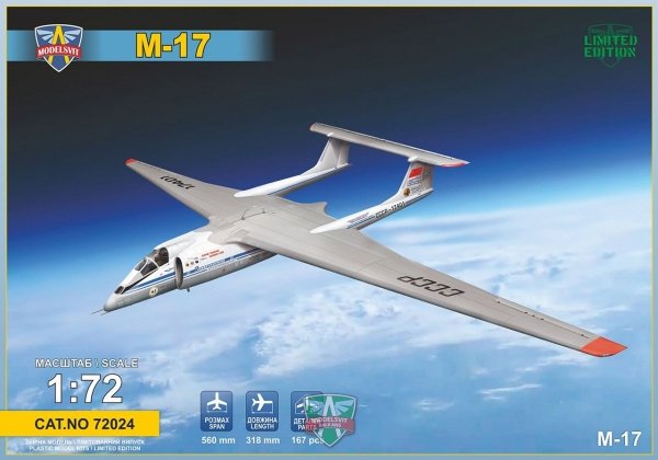 Model Svit 72024 Myasishchev M-17