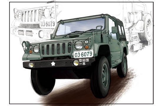 Trumpeter 05572 Jgsdf Type 73 L.T.