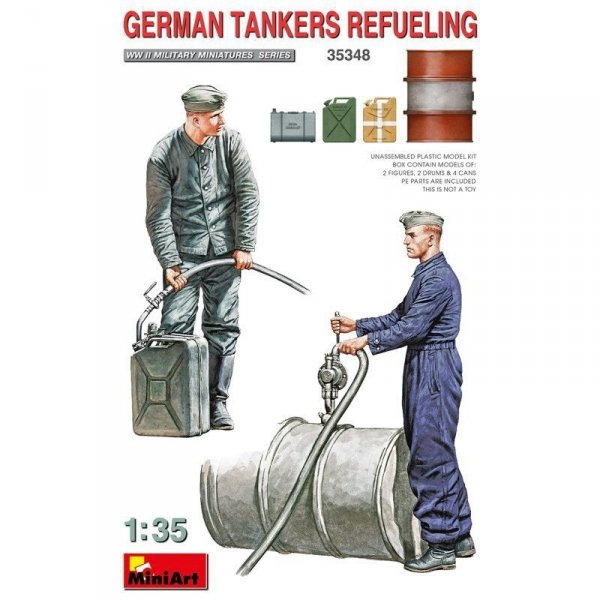 Mini Art 35348 German Tankers Refueling