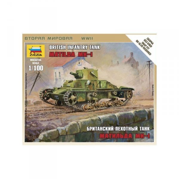 Zvezda 6191 Matilda Mk.1 1/100