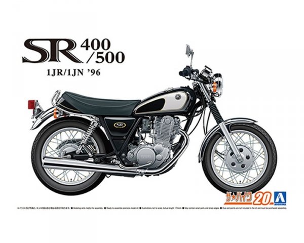 Aoshima 06711 1/12 Yamaha 1JR SR400 / 1JN SR500 '96