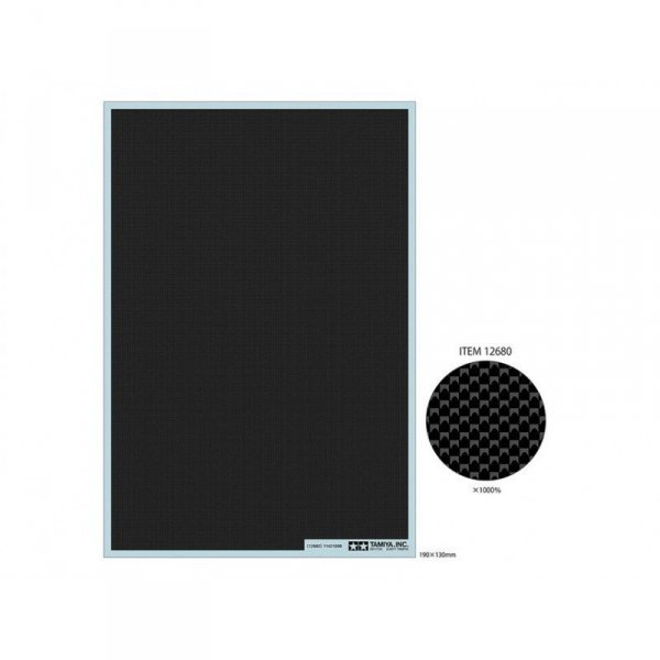 Tamiya 12680 Carbon Decal Plain EF