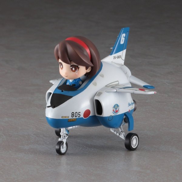 Hasegawa SP444-52244 Deformer Egg Girls 01 &quot;Rei Hazumi&quot; w/T-4 Blue Impulse