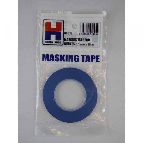 Hobby 2000 80016 Masking Tape For Curves 3,5mm x 18m