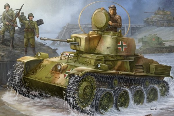 Hobby Boss 82477 1/35 Hungarian Light Tank 38M Toldi I(A20)