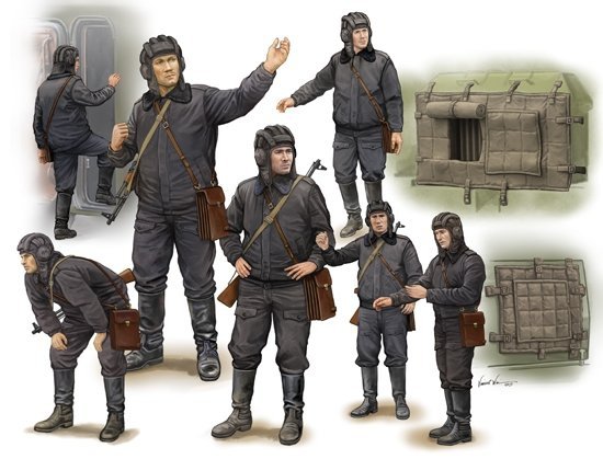 Trumpeter 00434 Soviet Soldier - Scud B Crew