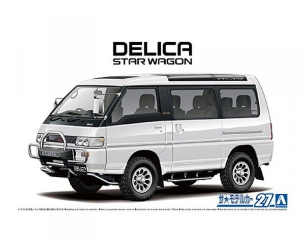 Aoshima 06139 1/24 MC#27 Mitsubishi P35W Delica Star Wagon '91
