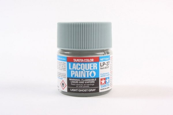 Tamiya 82137 LP-37 Light Ghost Gray 10 ml